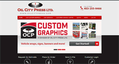 Desktop Screenshot of oilcitypress.com